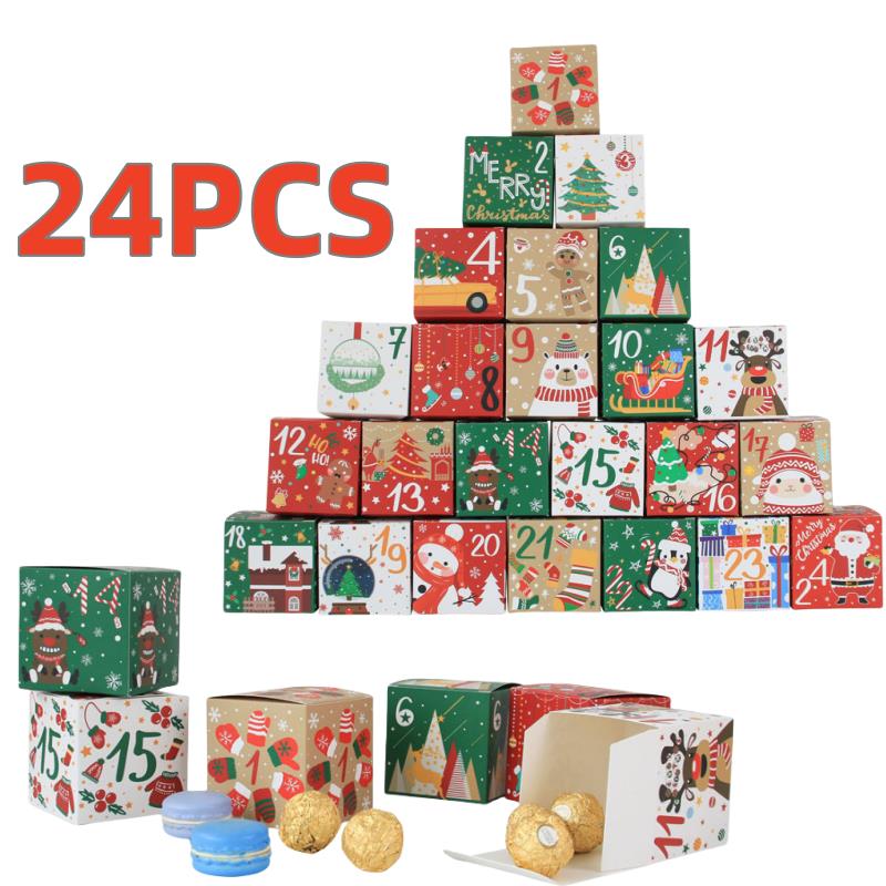 Advent Calendar Gift - Новогодний адвент-календарь на 24 дня: подарочные