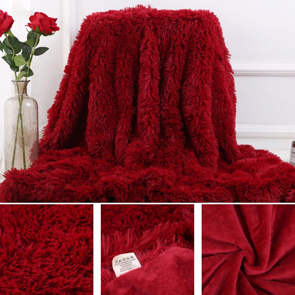 Christmas Throw Blanket - Мягкое пушистое мохнатое теплое покрывало для