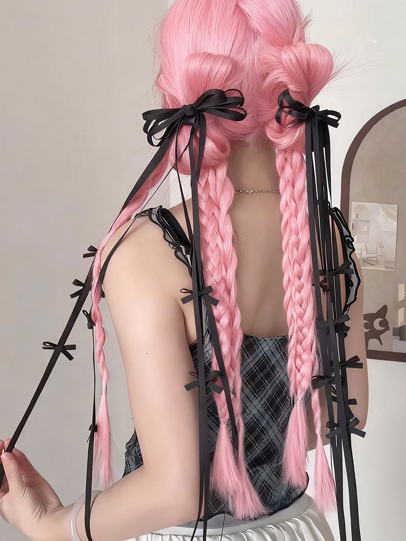 Ribbon Bow Gift - Harajuku милая длинная лента с бантом