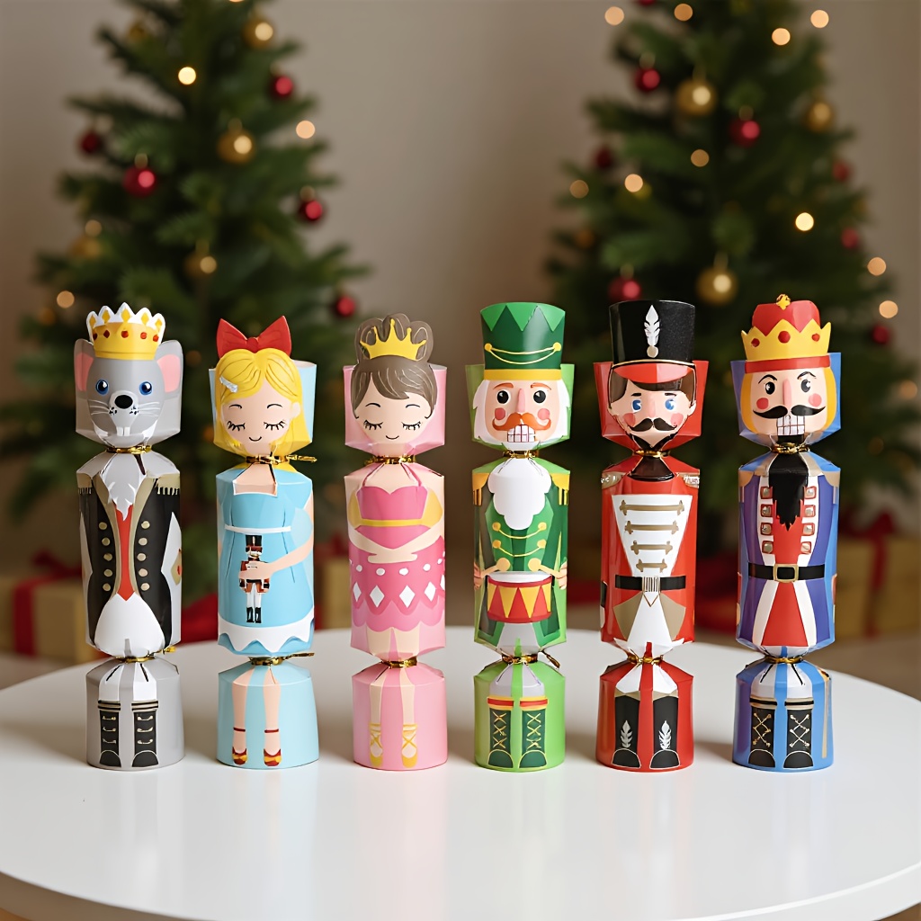 Nutcracker Figurine - 24 шт. Новогодние коробки-сюрпризы «Воин-Щелкунчик» и