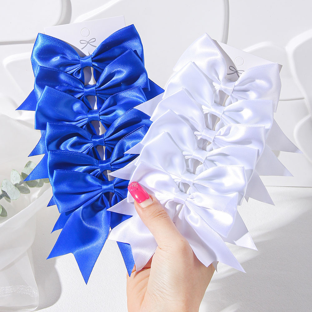 2/4/6 шт., сине-белая лента с  – обзор и цена Ribbon Bow Gift