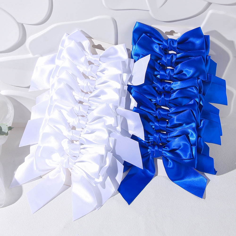 2/4/6 шт., сине-белая лента с  – обзор и цена Ribbon Bow Gift