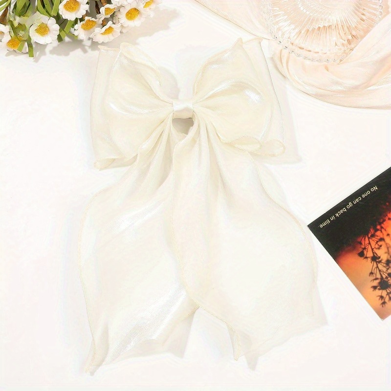1 шт. Off — бант из белой сетч – обзор и цена Ribbon Bow Gift