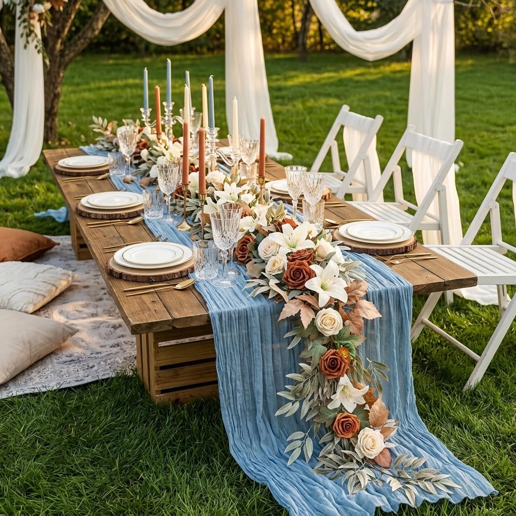 Набор из 10 скатертей-дорожек  – обзор и цена Christmas Table Runner