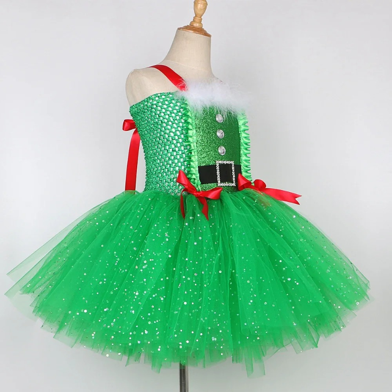 Блестящий костюм для рождестве – обзор и цена Elf Costume Christmas