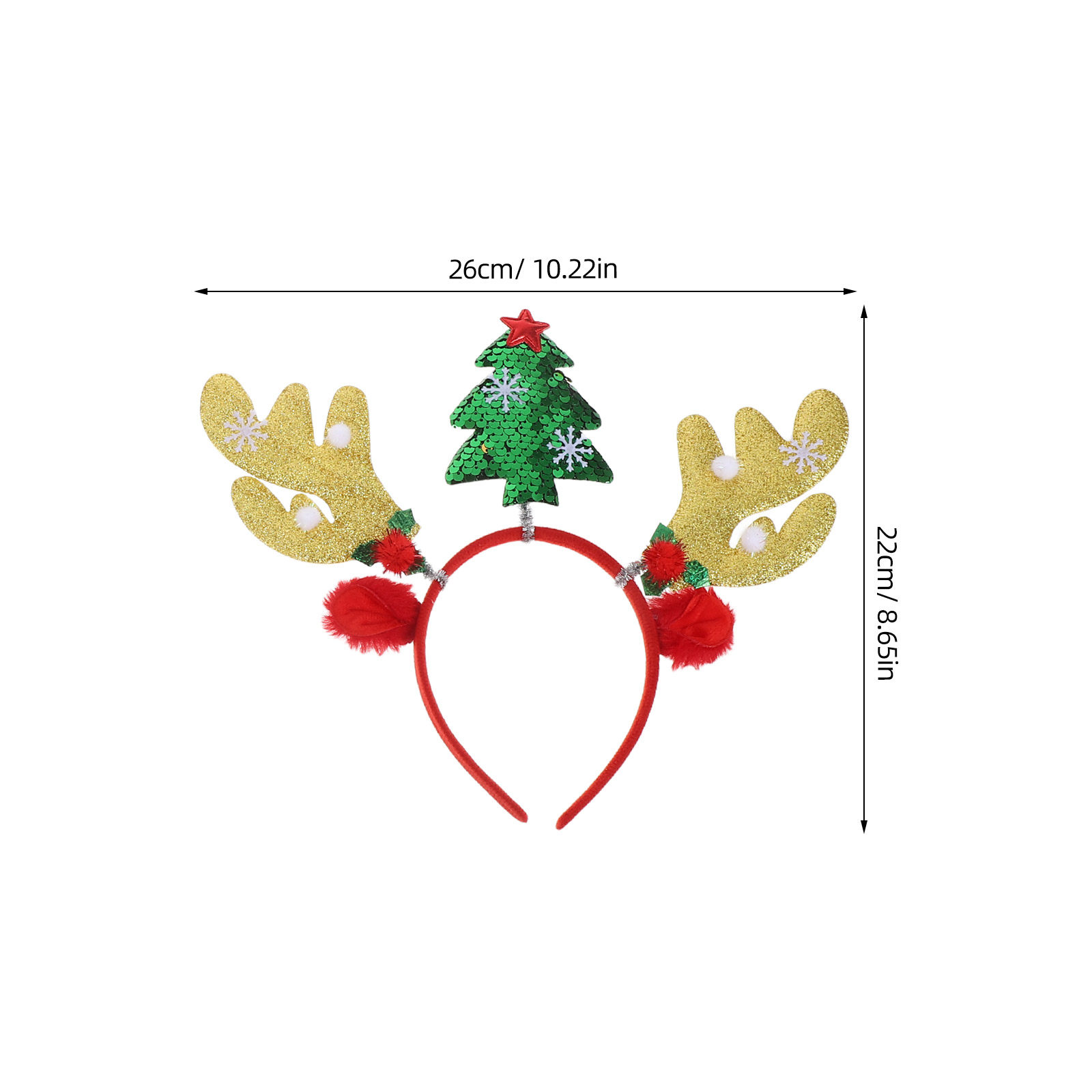2 шт. милых повязок на голову  – обзор и цена Reindeer Antlers Headband