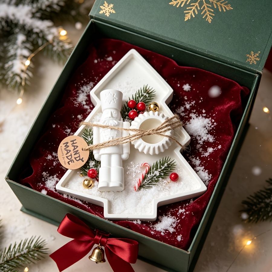 3 шт. силиконовых форм в виде  – обзор и цена Nutcracker Figurine