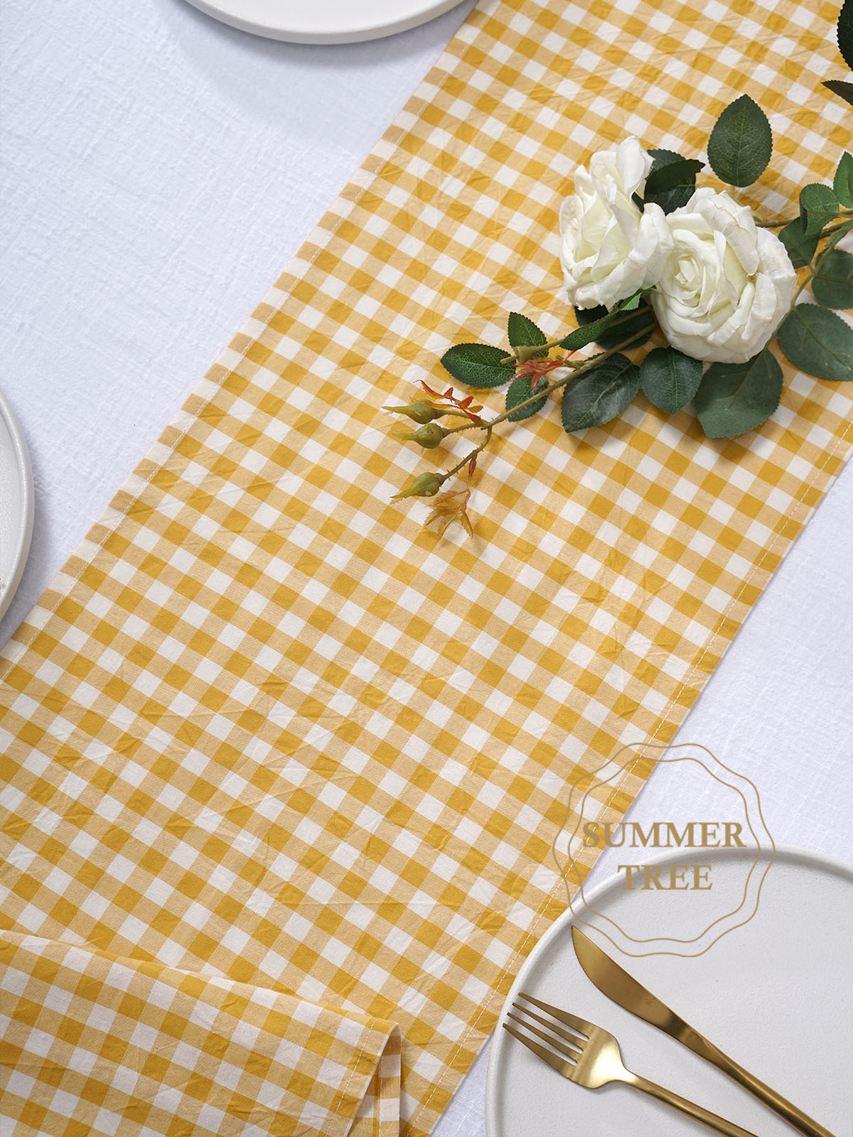 Дорожка на стол в деревенском  – обзор и цена Christmas Table Runner