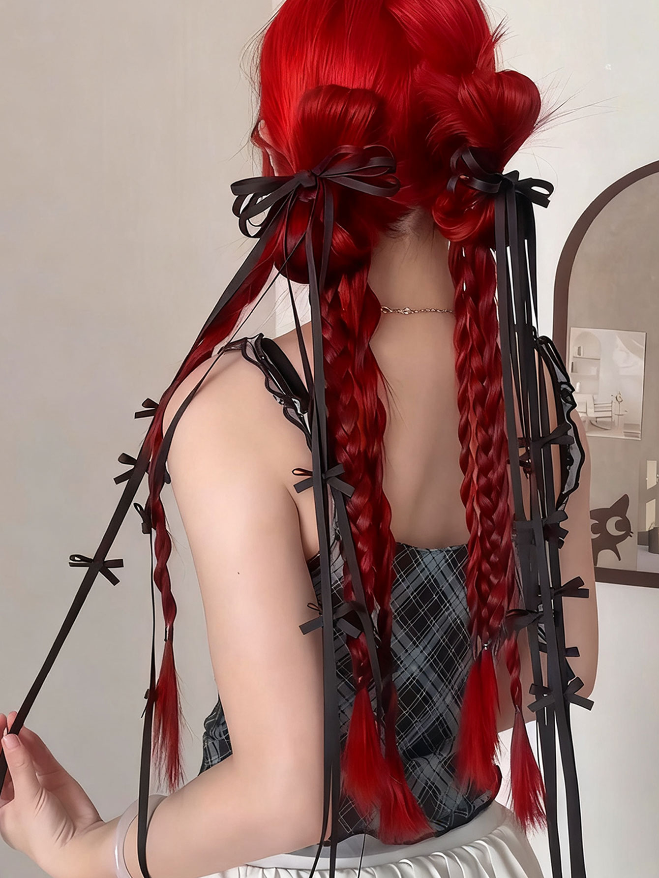 Harajuku милая длинная лента с – обзор и цена Ribbon Bow Gift