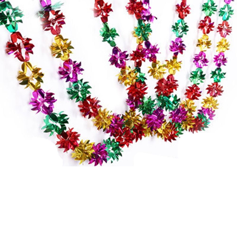 3D-гирлянды из фольги для Рожд – обзор и цена Tinsel Garland Decoration