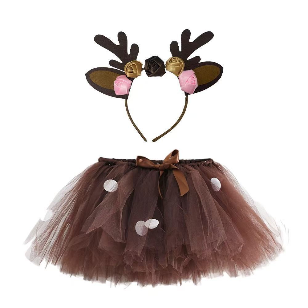 Пышная юбка-пачка с оленьими р – обзор и цена Reindeer Antlers Headband