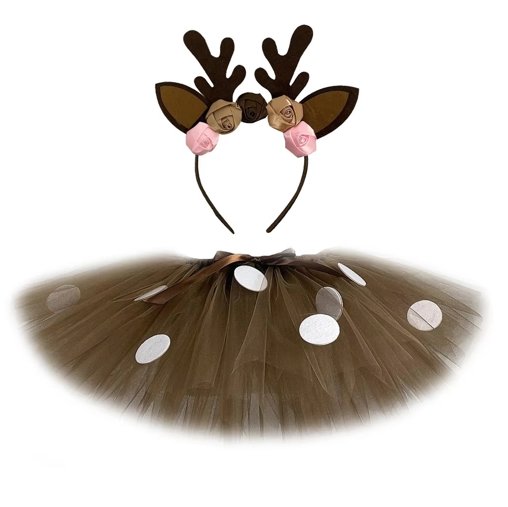Пышная юбка-пачка с оленьими р – обзор и цена Reindeer Antlers Headband