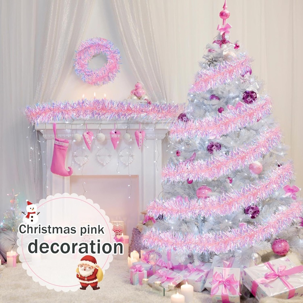 2М/9СМ Рождественская декорати – обзор и цена Tinsel Garland Decoration