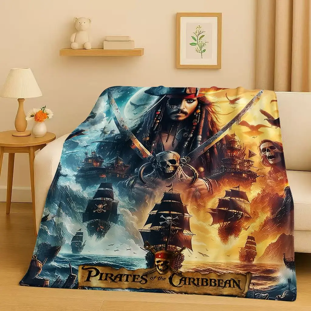 3D-плед из фланели «Пираты Кар – обзор и цена Christmas Throw Blanket